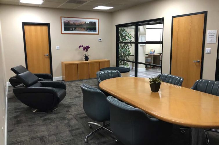 Executive room for corporate business meetings