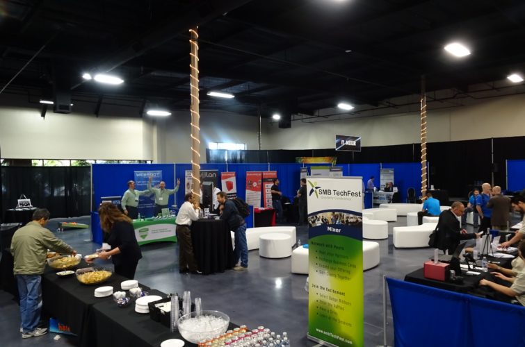 booths at tech expo