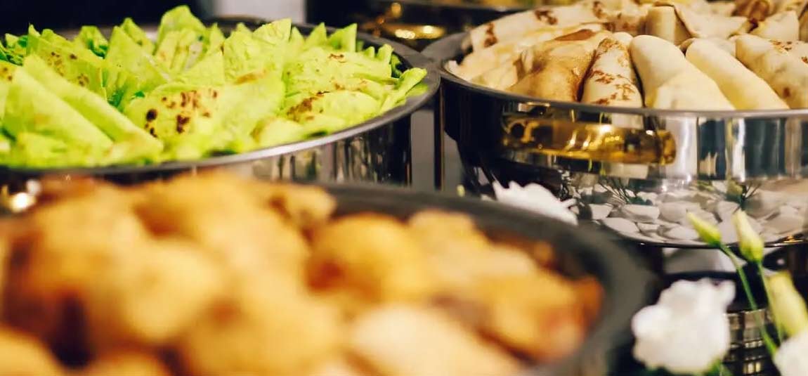 Catering Mexican dishes