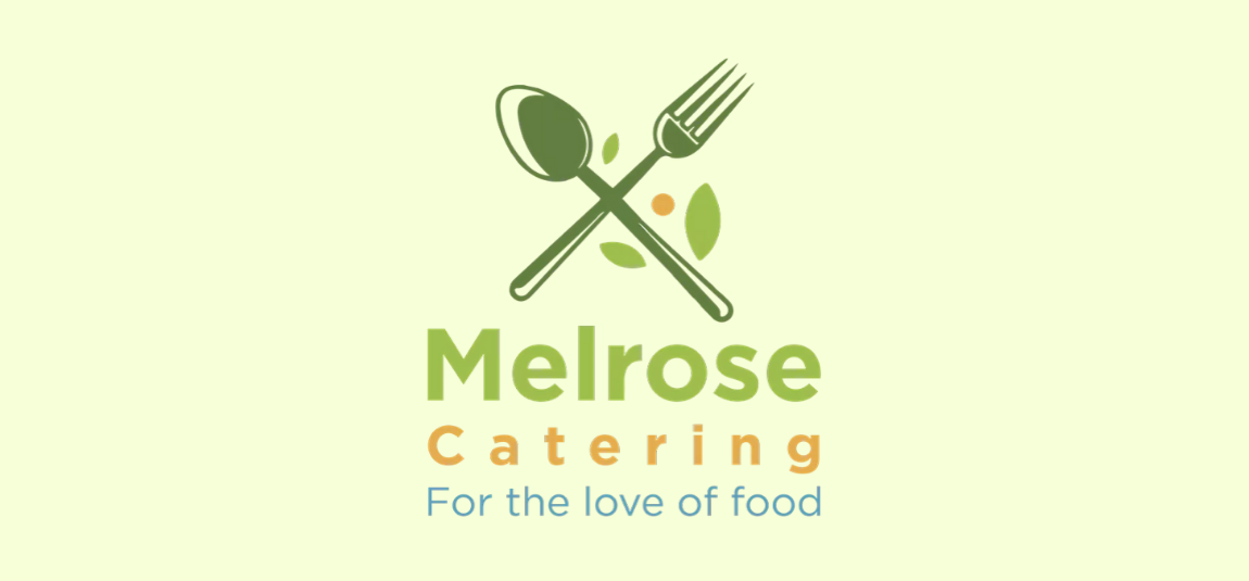 A logo of Melrose Catering who is one of Business Expo Center's featured caterers