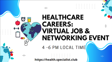 HealthCare Careers – Virtual Job Networking Event #LA